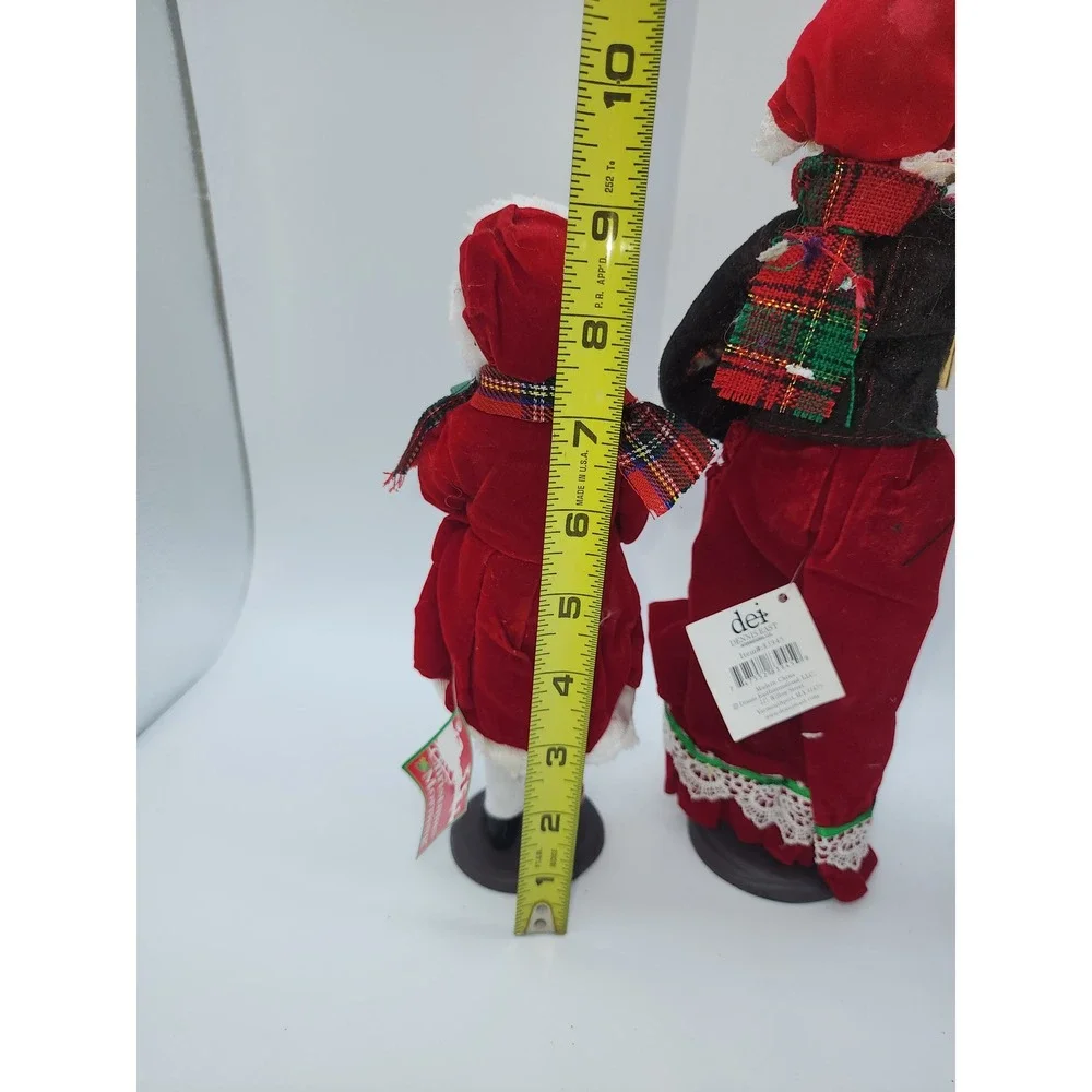 Dennis East International Christmas Morning Carolers Set of 3 Figurines 11 inch